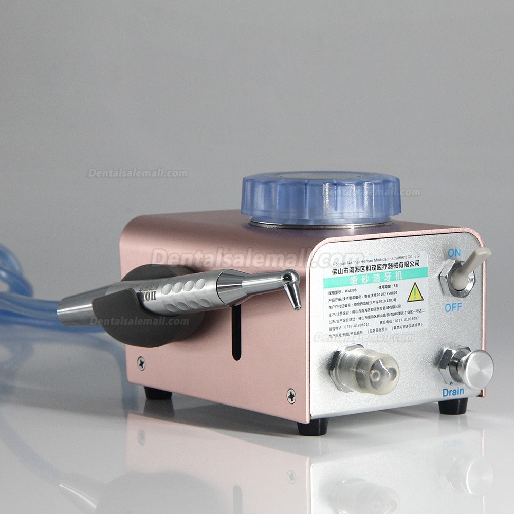 Dental Air Abrasion Handpiece Polishing Intraoral Sandblasting Scaler for Teeth Cleaning